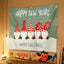 Tapisserie de Noël Élégante pour Décor Festif
