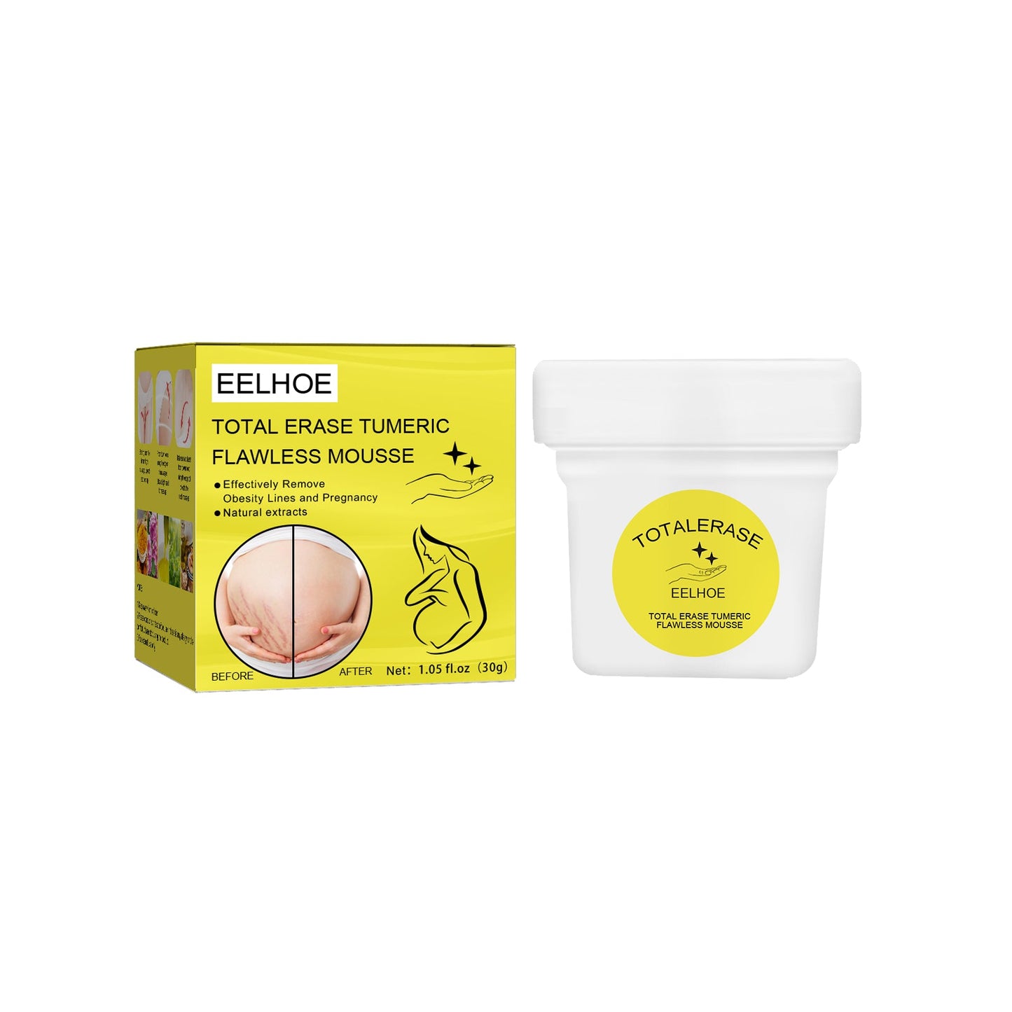 Crème hydratante douce pour femmes enceintes