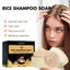 Rice Anti-Slip Shampoo Soap, Moisturizes Scalp Cleans Hair Repairs Damaged Hair And Strengthens Hair Shampoo Soap - Korvel