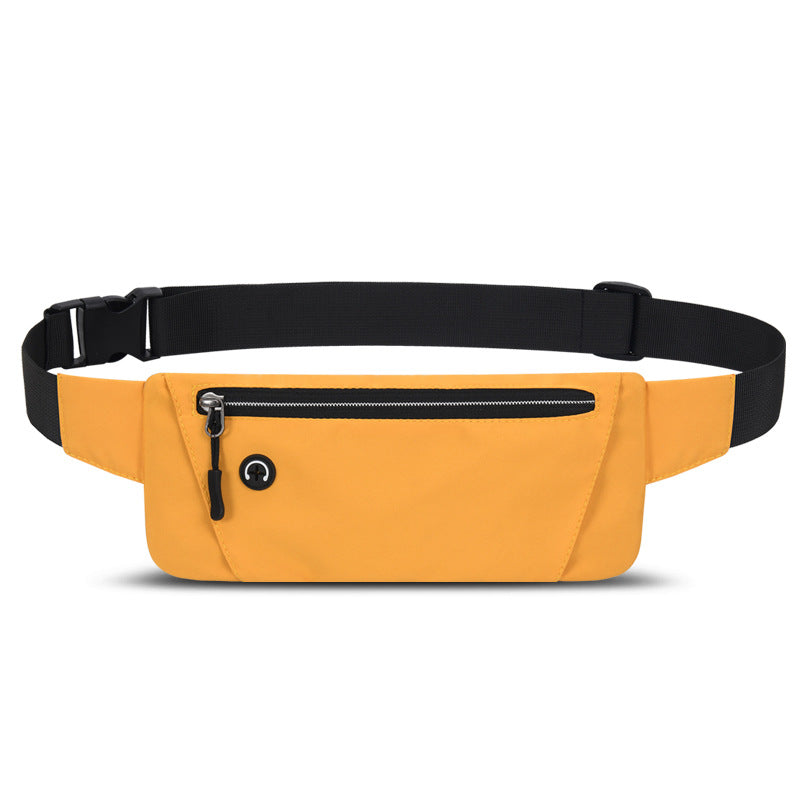 Outdoor mobile phone sports waist bag fitness men's and women's running waist bag waterproof storage close fitting sports cycling invisible manufacturer - Korvel