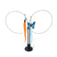 Suction cup cat toy stick that can be attached and held with steel wire multi head interchangeable cat toy and pet supplies - Korvel
