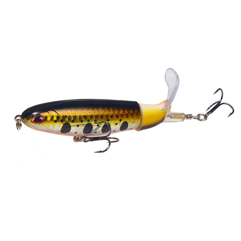 Luya Bait Propeller Tractor Bait 15g 11cm Floating Pencil Wave Climbing Bait Fishing Gear Products - Korvel