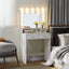 Makeup Vanity Desk with Mirror & Light - Korvel