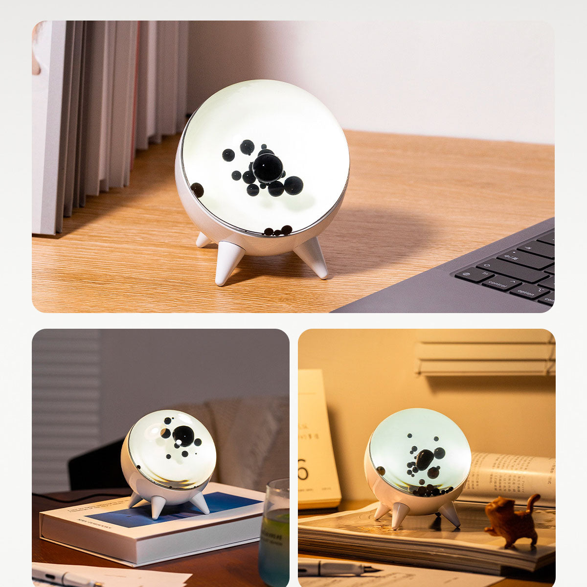 Magnetic Fluid Pickup Venom Music Rhythm Light Companion Visualization Desktop Trendy Play Ornament Creative Gift - Korvel