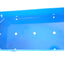 Elevated garden bed metal elevated outdoor flowerpot box suitable for backyard and terrace large flowerpot flower(Blue*2） - Korvel
