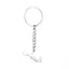 Israel Palestine Map Flag Drip Oil Stainless Steel Keychain Fashion Men's and Women's Stainless Steel Keys - Korvel