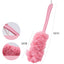Long handled large bath brush, long handled scrubbing bath tool, flower bath brush, scrubbing bath brush, scrubbing bath ball, s - Korvel