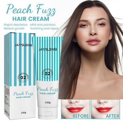 Crème douce pour l'épilation des lèvres pour une peau lisse
