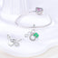 Handmade Copper Plated Clover DIY Jewelry Accessory