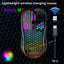 2.4G Wireless Cave Mouse - Lightweight Gaming Mouse with Luminous Lights