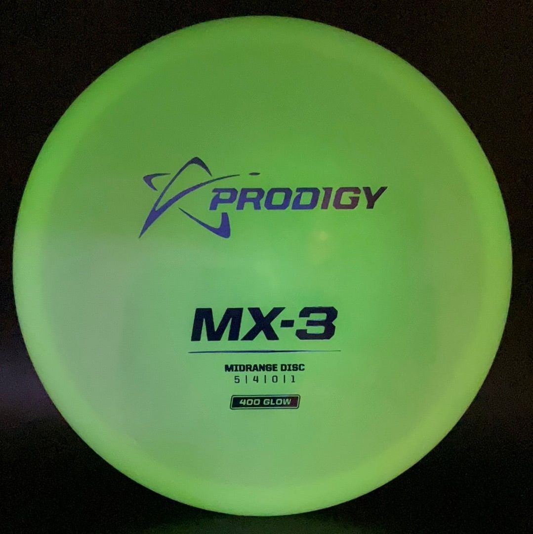 MX-3 (400 Glow) - First Run Disc Golf Midrange