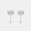 Titanium Steel Bow Earrings - Korvel