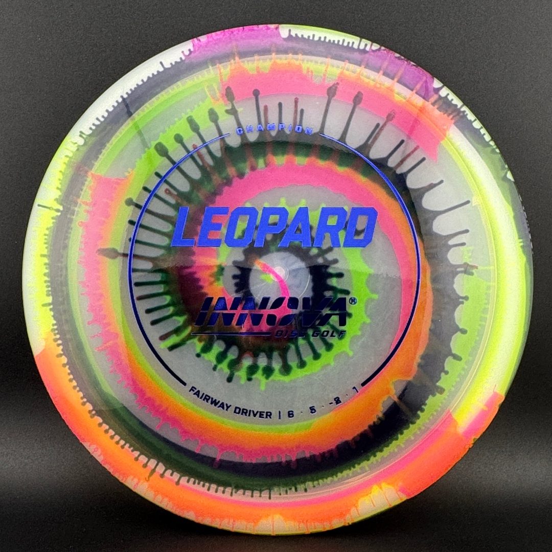 Disque de golf I-Dye Champion Leopard