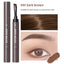 Waterproof Brown Grey Eyebrow Dyeing Cream Pencil Natural Lasting Non-smudge Setting Dye Eye Brow Pen with Brush Makeup Cosmetic - Korvel