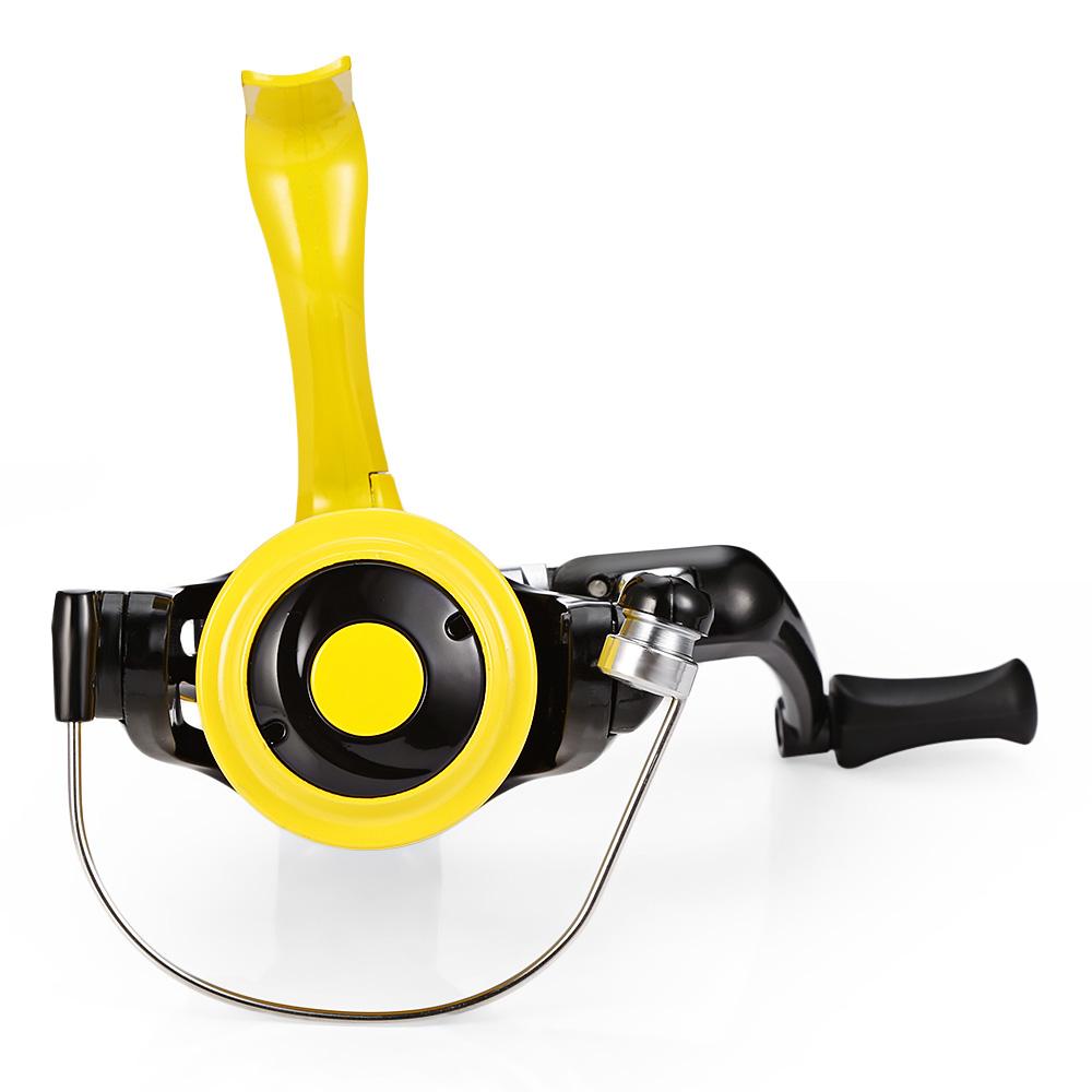 YUMOSHI 12BB 5.5:1 Carrete de Pesca Giratorio Ligero