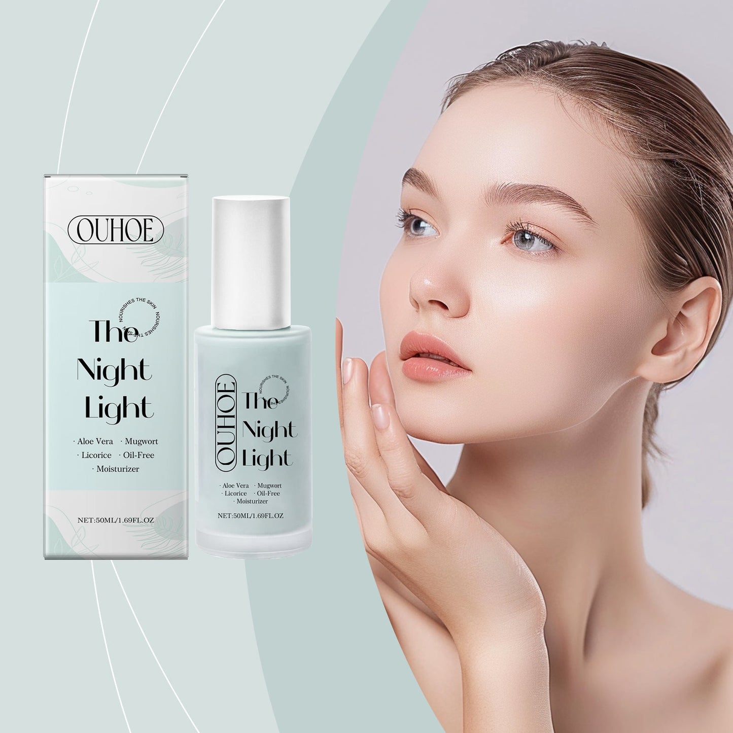 Hyaluronic Acid Moisturizing Lotion, Facial Moisturizing And Moisturizing Night Cream - Korvel