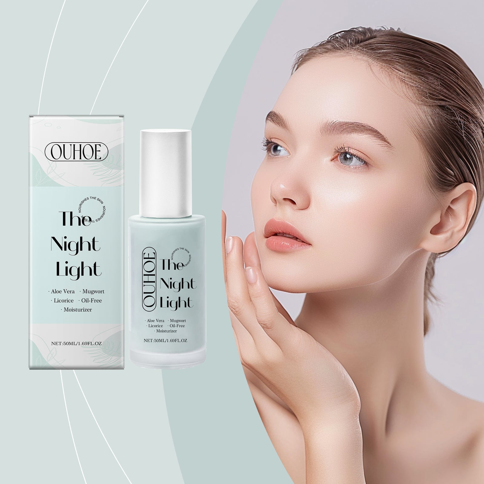 Hyaluronic Acid Moisturizing Lotion, Facial Moisturizing And Moisturizing Night Cream - Korvel