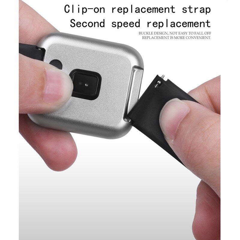 P70 Smart Wristband Set with Earphones and Belt for Women