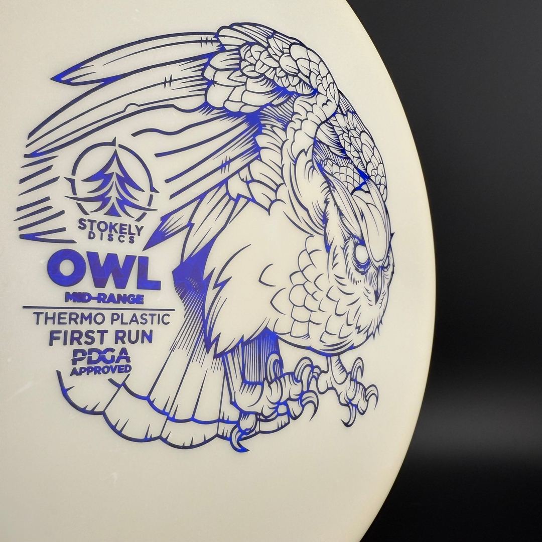 Thermo Owl - First Run Disc Golf Disc