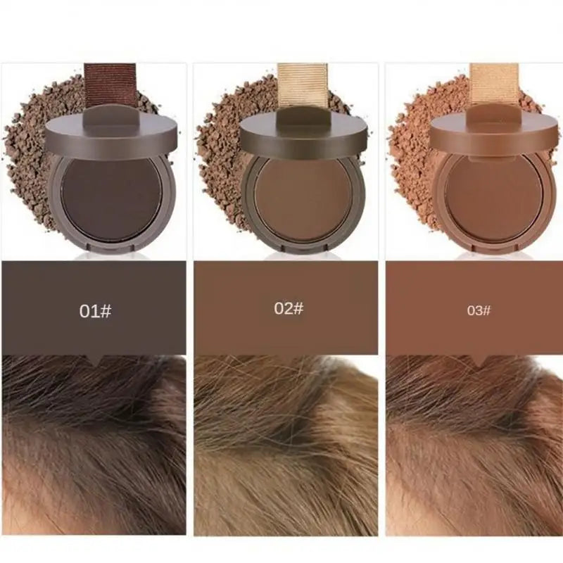 Hairline Shadow Powder Natural Instant Hairline Filling Repair Hair Tool Unisex Hair Fluffy Powder Bald Coverage - Korvel