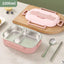 Food grade microwaveable stainless steel compartment insulation lunch box - Korvel