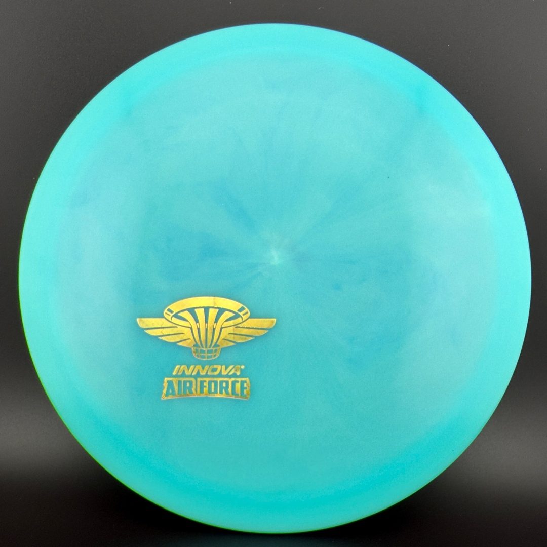 Color Glow Champion Eagle - Disco de Golf Driver con Sello de la Fuerza Aérea