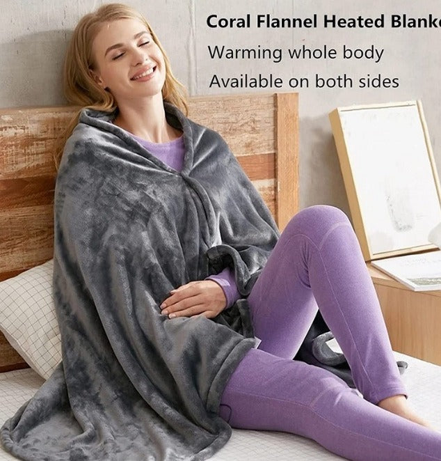 Smart USB Electric Heating Blanket for Cozy Comfort