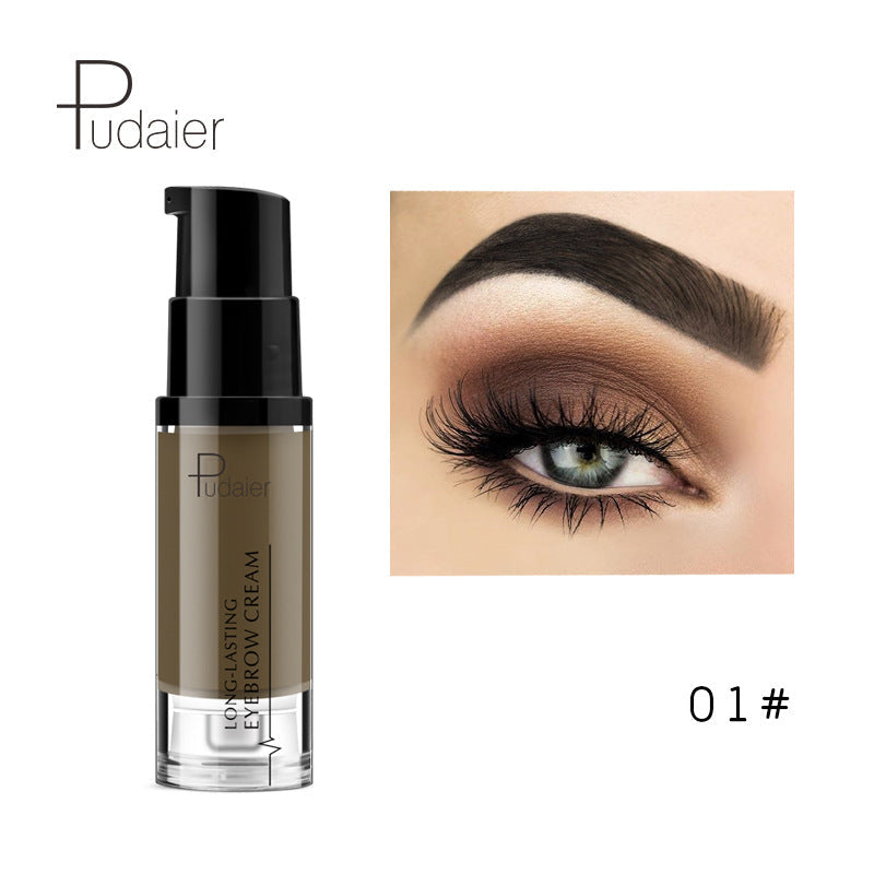 Gel à sourcils 4D Pudaier - Formule naturelle et waterproof