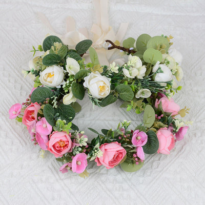 Elegant Flower Garland Hair Wreath for Special Occasions