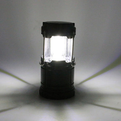 Ultra Bright Collapsible 3 COB Led Mini Lanterns Tent Light  Emergencies Portable Lantern For AAA - Korvel