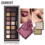 Paleta de Sombras Mate Perlescentes QIBEST de 14 Colores