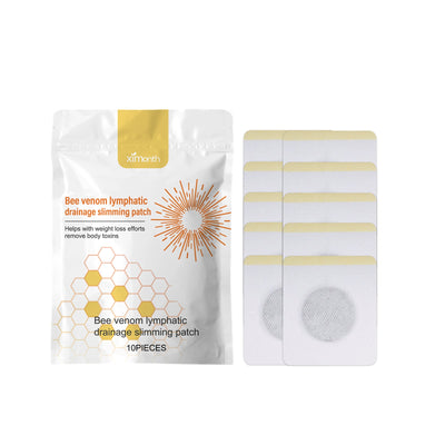Bee Venom Lymphoid Body Shaping Patch, Firming Flab Fat Belly Arms Bye Meat Body Lymph Care Patch - Korvel