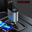 Chargeur de voiture rétractable 4-en-1 ultime