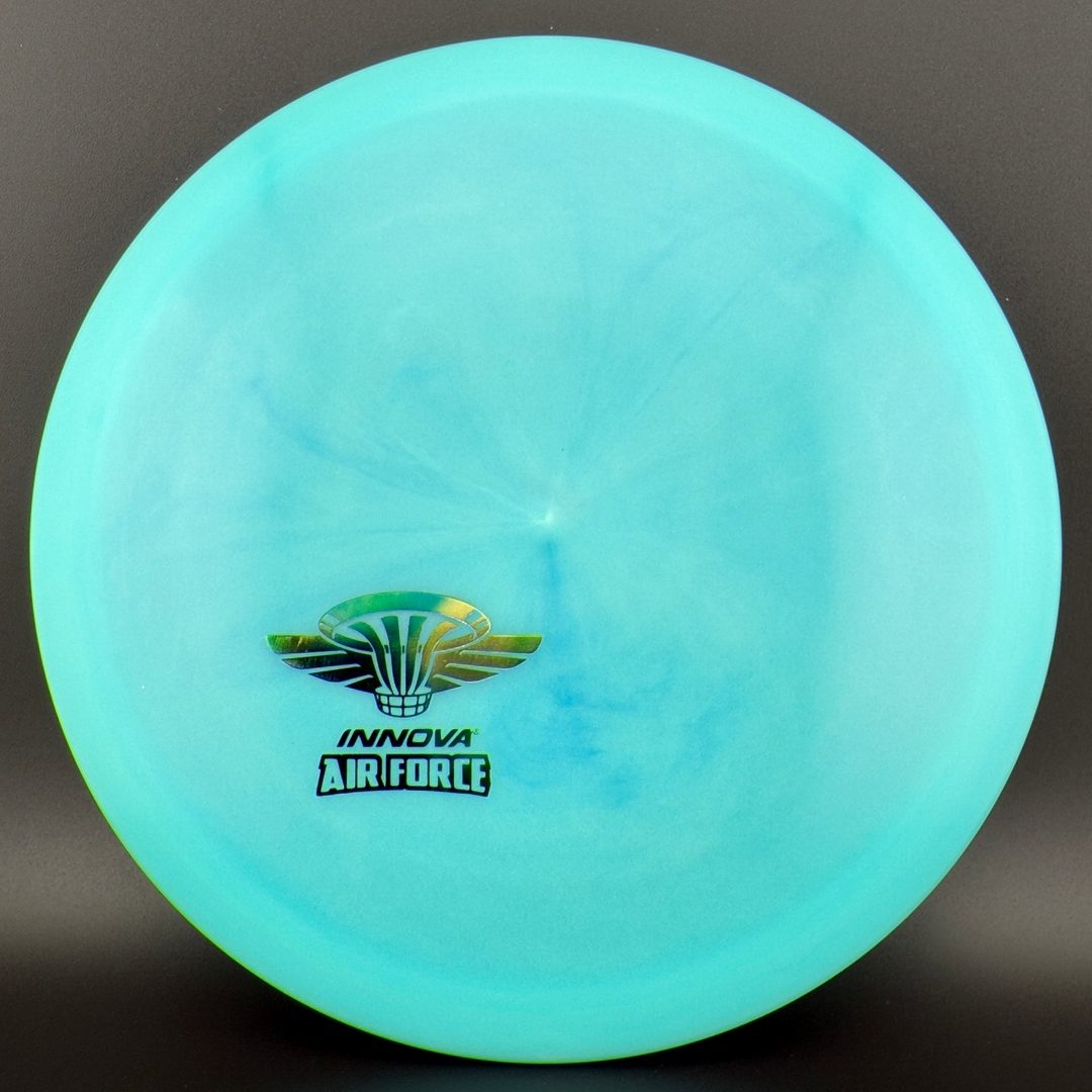 Color Glow Champion Eagle - Disco de Golf Driver con Sello de la Fuerza Aérea
