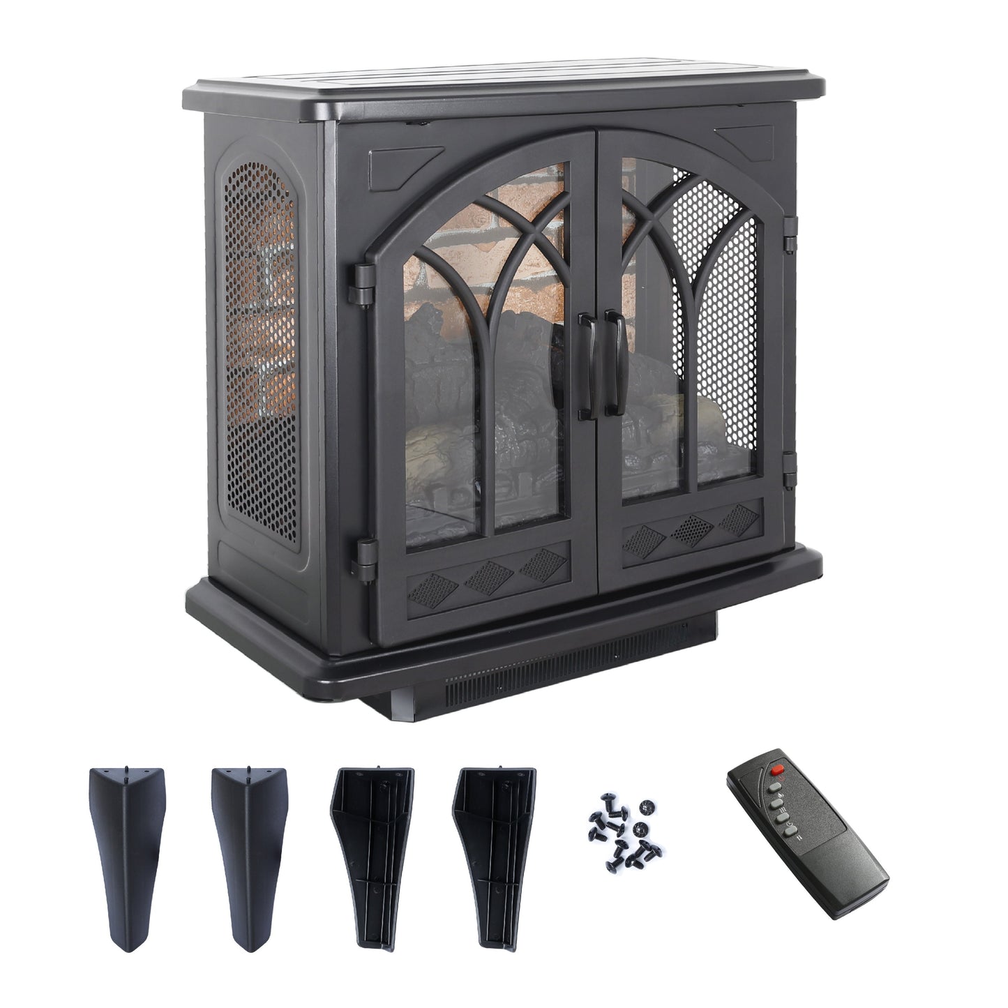 24 inch 3D Infrared Electric Stove with remote control - Korvel