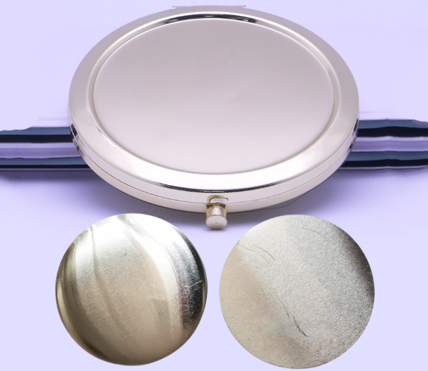 Mini Pocket Cosmetic Compact Mirror Foldable Double Sides Pocket Mirror Girl Beauty Tools - Korvel