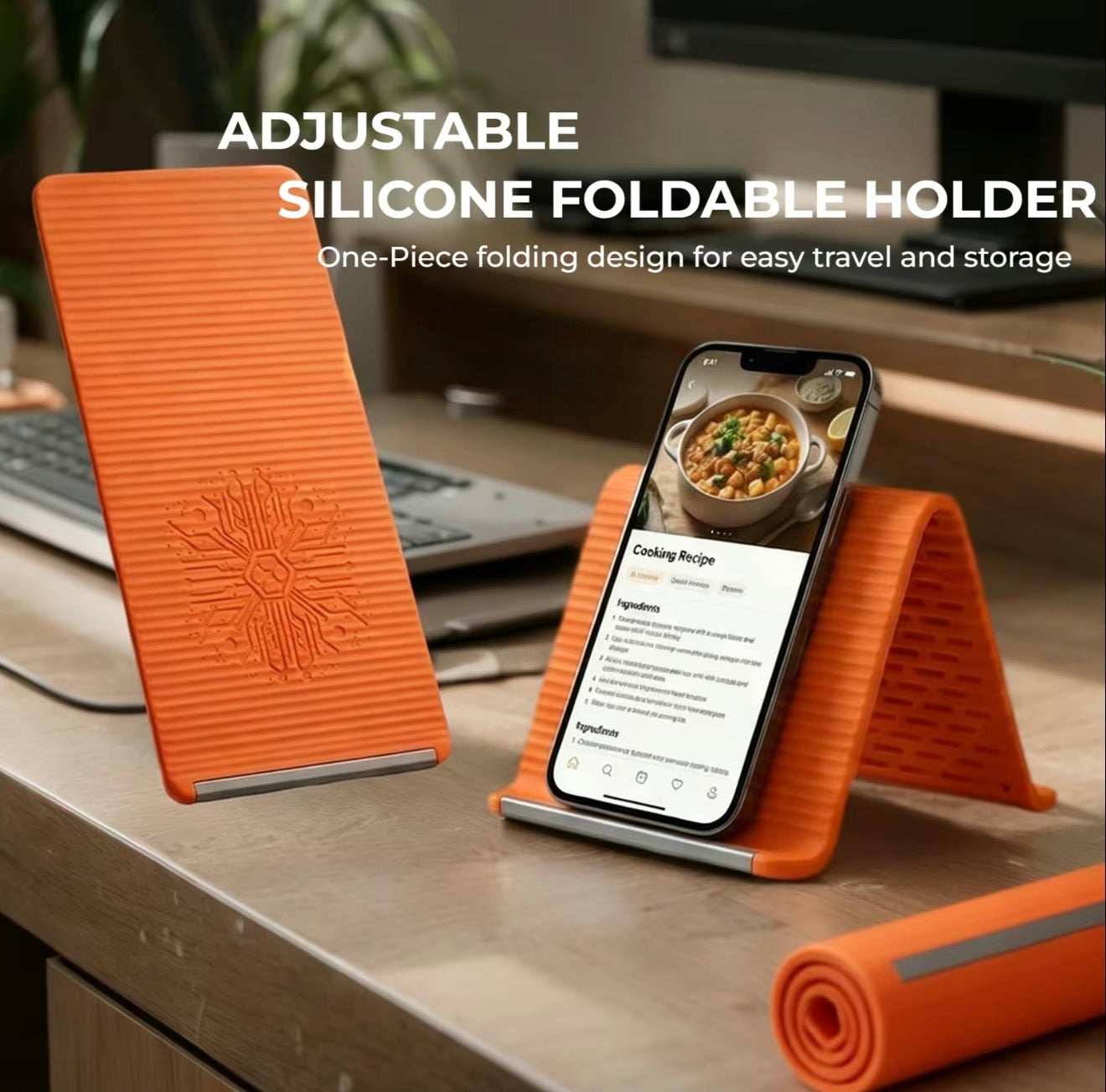 Soporte para Teléfono GripStand - Versátil y Portátil