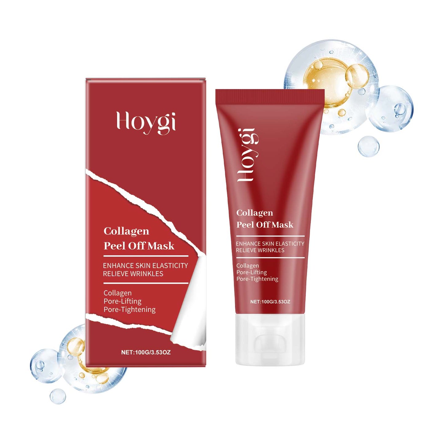 Collagen Tear Mask gently hydrates and moisturizes the skin - Korvel