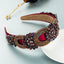 Fashion New Baroque Style Retro Broadside Headband Trendy Street Photography Hair Accessories - Korvel