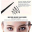Lápices de Eyeliner Negro Impermeables de 3 Piezas - A Prueba de Manchas y de Larga Duración