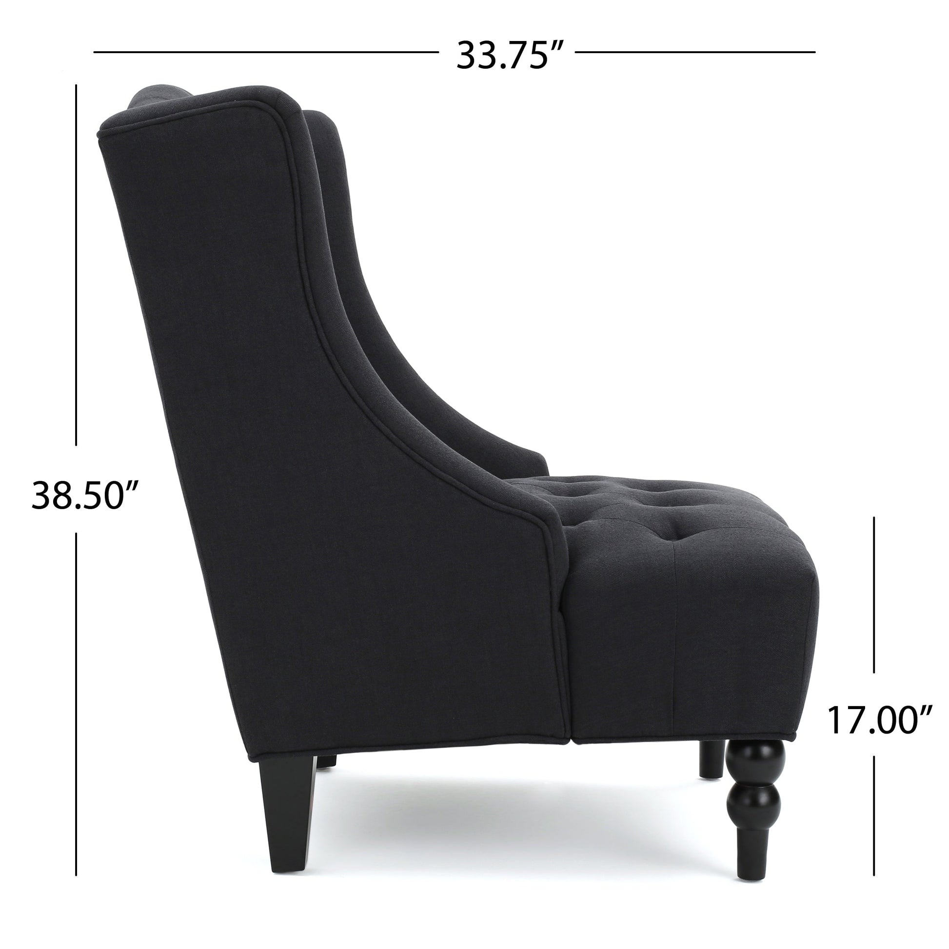 TODDMAN HI-BACK CLUB CHAIR - Korvel