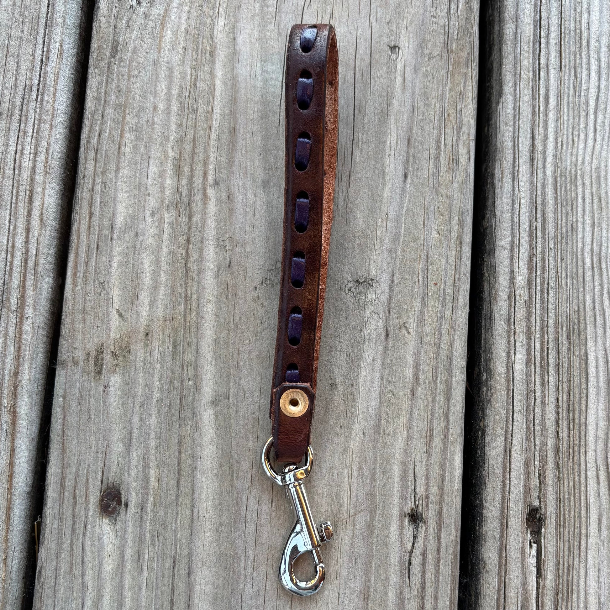 Stylish Leather Keychain Wristlets with Unique Designs - Korvel
