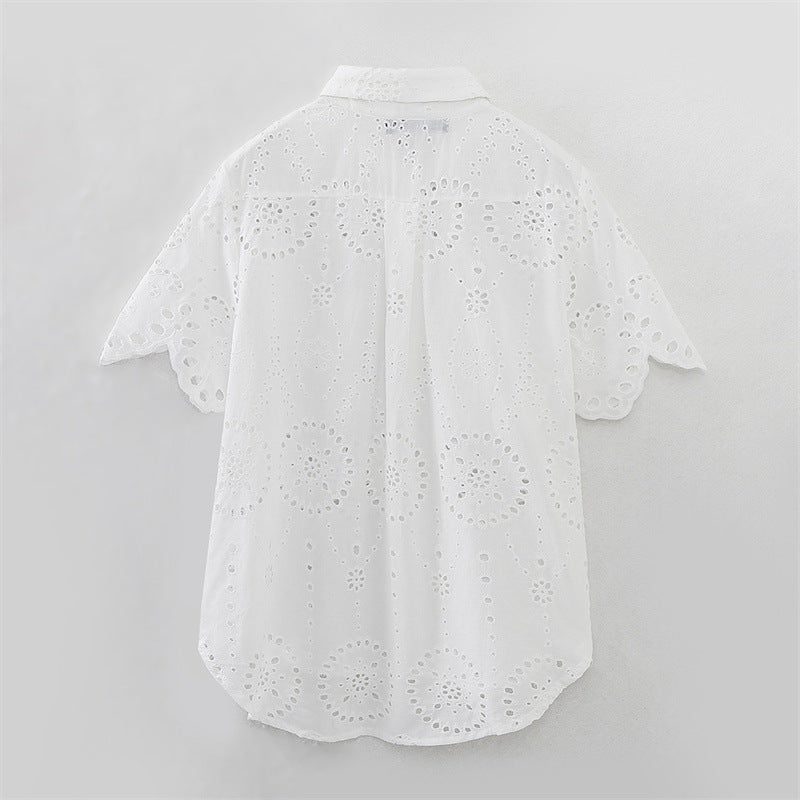 Conjunto Casual Bordado de Moda de Verano para Mujeres