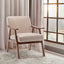 Mid-Century Modern Solid Wood Accent Chair