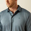 Ariat Men's Blue Charger Performance Polo - Korvel