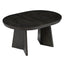 TREXM 5-Piece Retro Dining Set with Expandable Table & Chairs