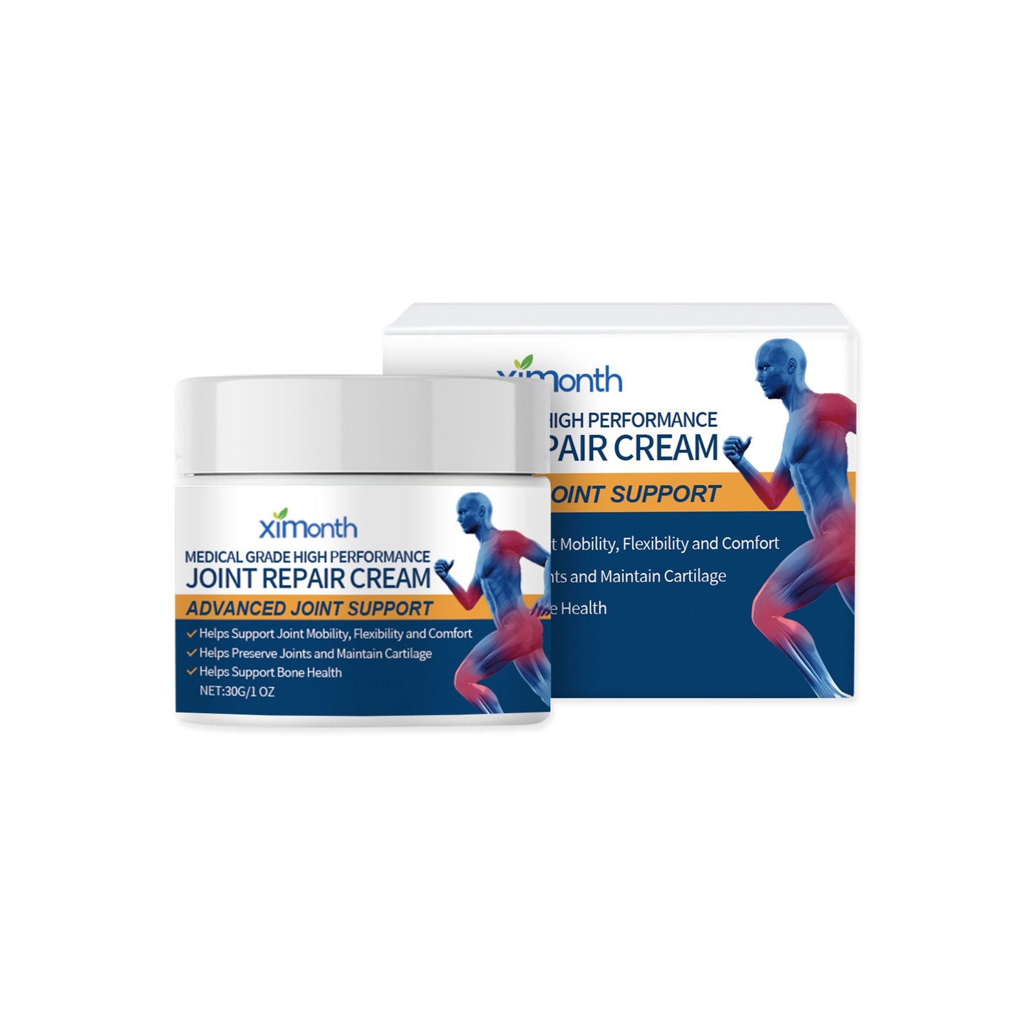 Medical Grade High Performance Joint Repair Cream, Relieve Wrist Knee Lumbar Shoulder And Neck Joint Pain Care Cream - Korvel