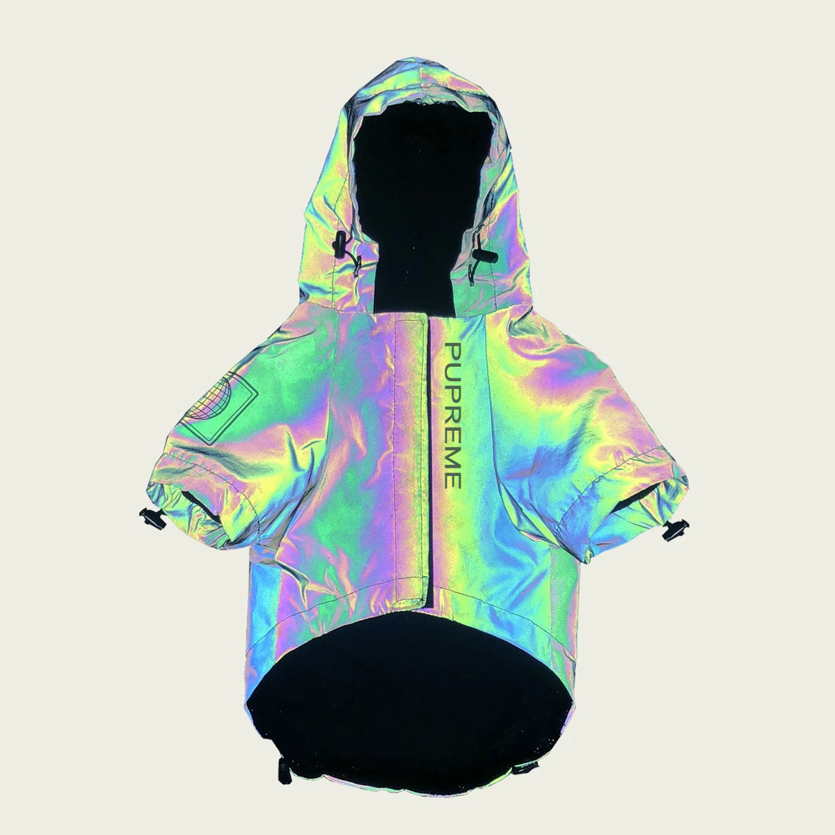 Windproof and Rainproof North Dog Face Dog Large Dog Raincoat Dog Pet Stormtrooper Coat - Korvel
