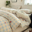Juego de Ropa de Cama Jacquard de Cuatro Piezas de Doble Gasa