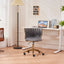 Rotating bucket chair, comfortable circular sofa chair in living room, 360 degree rotating bucket club chair (Yellow) - Korvel